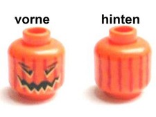 LEGO Harry Potter 1 oranger Kürbis Kopf Pumpkin Jack O' Lantern 3626cpb0388