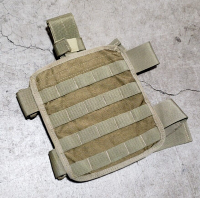 Drop Leg Pouch Panel Khaki Coyote Tan MOLLE SOF CAG USMC FSBE CIRAS EAGLE CRYE