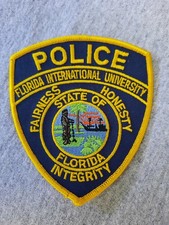 Florida International University Police Patch