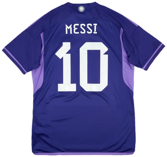 Argentina 2022-23 Adidas Away Messi #10 Jersey New Authentic Football Shirt