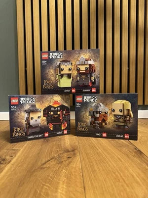 LEGO BrickHeadz Herr der Ringe Bundle 40631 + 40632 + 40751 | Neu & OVP | EOL - Bild 1 von 2