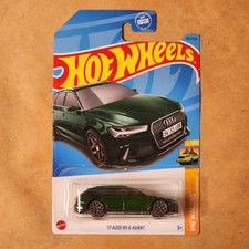 2023 Hot Wheels Wagons 1/5 '17 Audi RS Avant Green 187