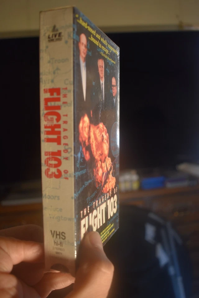 The Tragedy of Flight 103 VHS Ned Beatty Peter Boyle BRAND NEW - Image 2 of 4