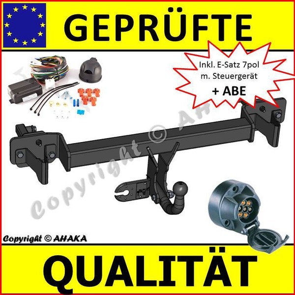 AHK + E-Satz ES7 FüR BMW 3Er E46 Bj. 99-05 AnhäNgerkupplung Elektrosatz Komplett-image