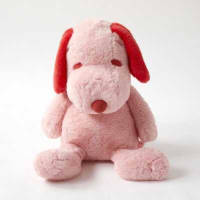 Snoopy PEANUTS HOTEL ROOM64 Limited Plush Doll size LARGE Pink