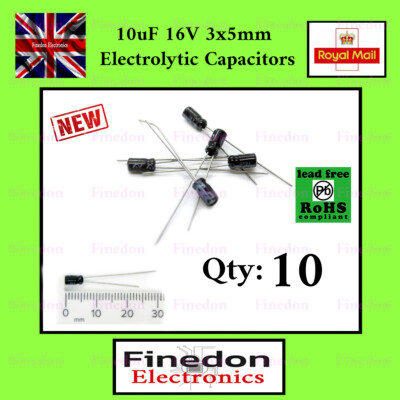 Ricambi Elettronici Schede Madri 10 Condensatori Elettrolitici Radiali 10uF 400V - Per Schede Madri E Audio Condensatori Radiali - Foto 7