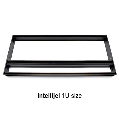 4U Eurorack Rails Set, INTELLIJEL SIZE, 84-196HP, BLACK