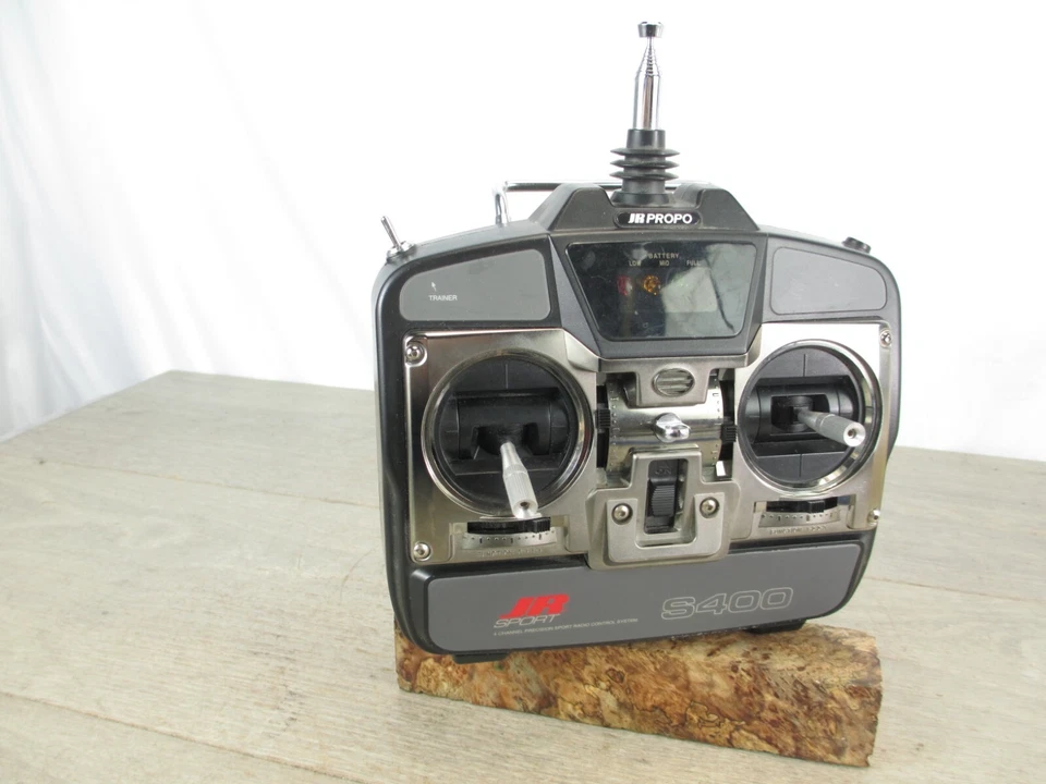 JR Sport S400 4-Channel Transmitter RC 75 MHz Boat Controller Hobby - Image 4 of 4