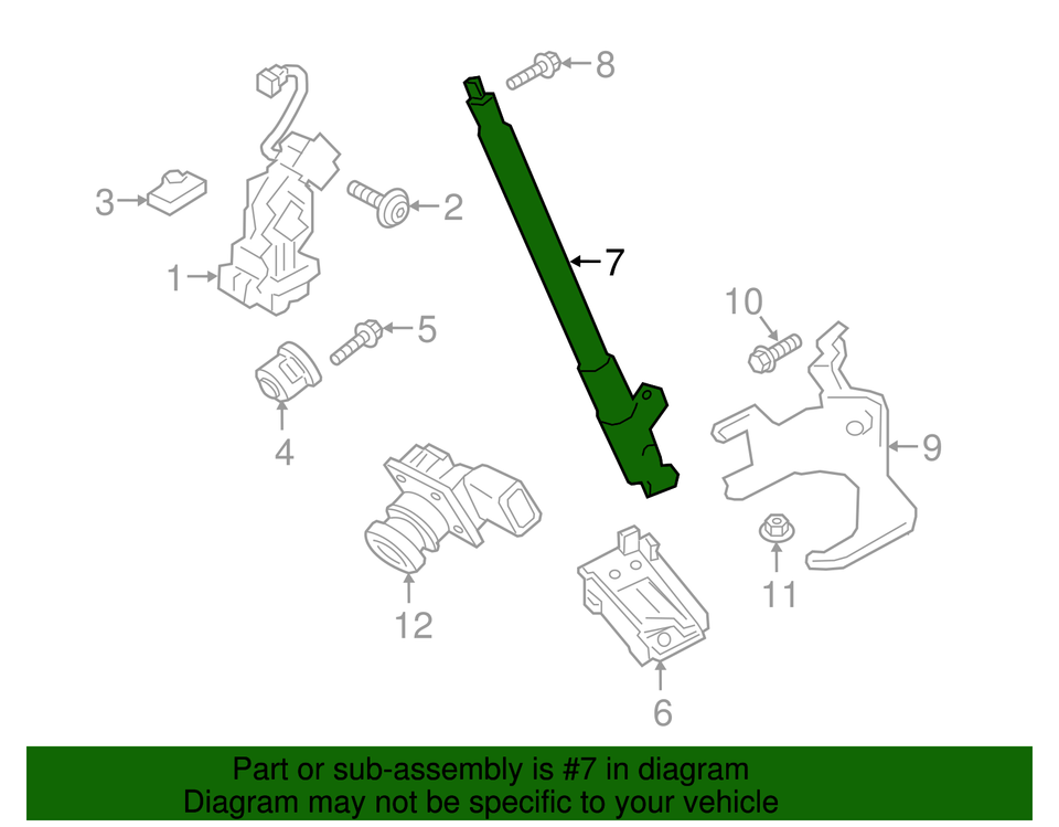 OEM NEW 20132019 Ford Flex Drive Motor Actuator Power Lift Gate DA8Z