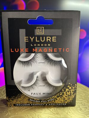 Eylure ~ Luxe Full Strip Magnetic Lashes ~ Style Opulent ~ BNIB