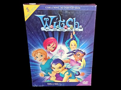 DVD Witch Volume 1 3D Pop Up Box Gut Zeichentrickserie Anime Kinder