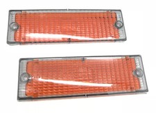 Für BMW 3er-Serie E30 88-93 Vorderer Rauchiger Amber Blinker Linsen Paar
