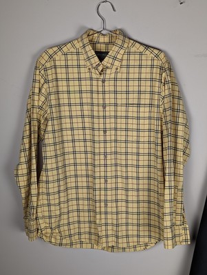 relaxed fit plaid flannel shirt
