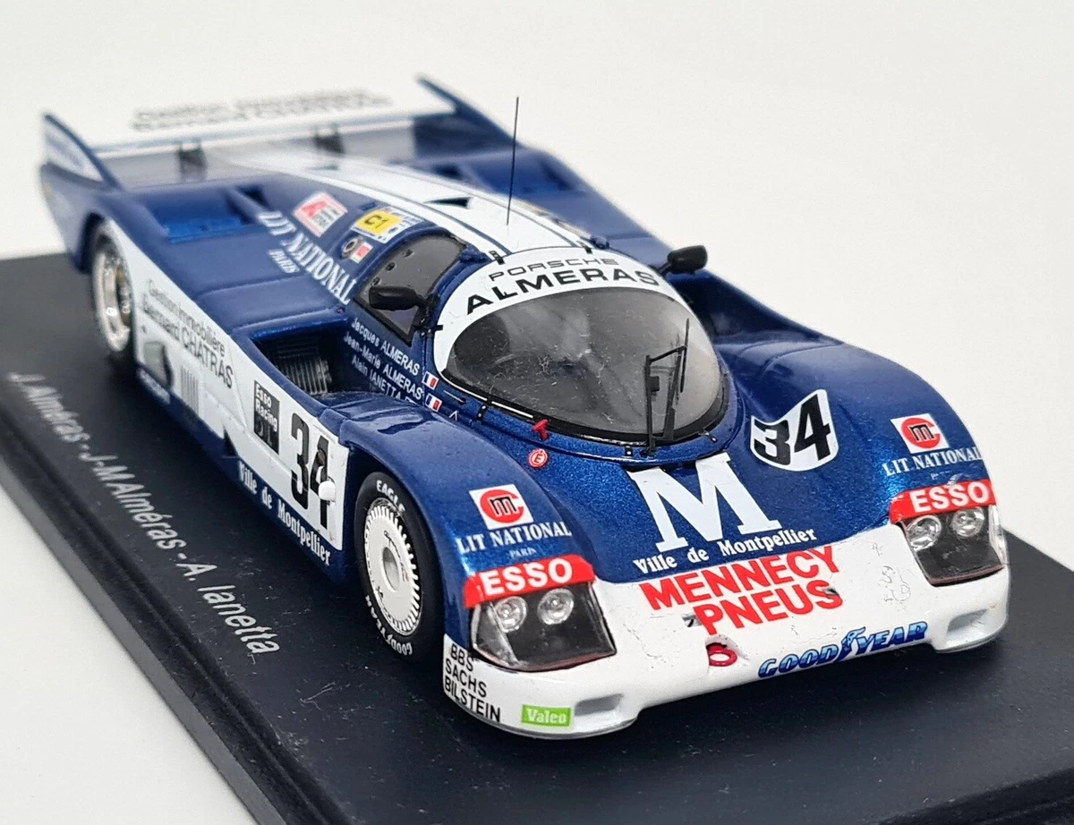 Porsche 962C Le Mans 1989 N°9 - Miniature 1/43 Spark - Modèle De Collection