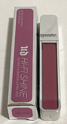 Urban Decay Hi-Fi Shine Ultra Cushion Lipgloss Shade RAPTURE .23oz / 7ml