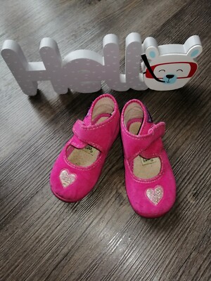 Bama Hausschuhe Babyhausschuhe Schuhe Mädchen Mädchenhausschuhe Größe 21 pink