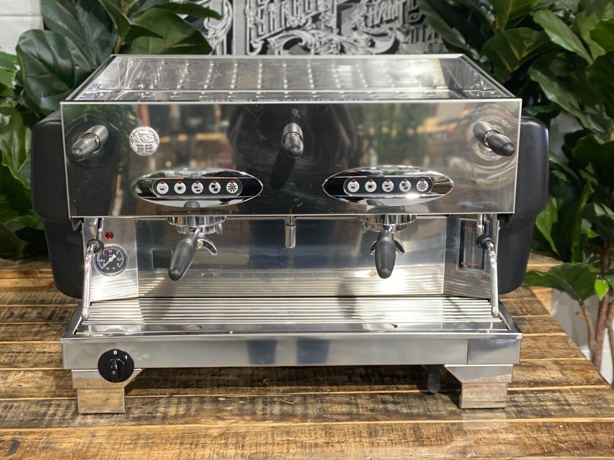 LA SAN MARCO 80E LISCEA 2 GROUP MATTE BLACK ESPRESSO COFFEE