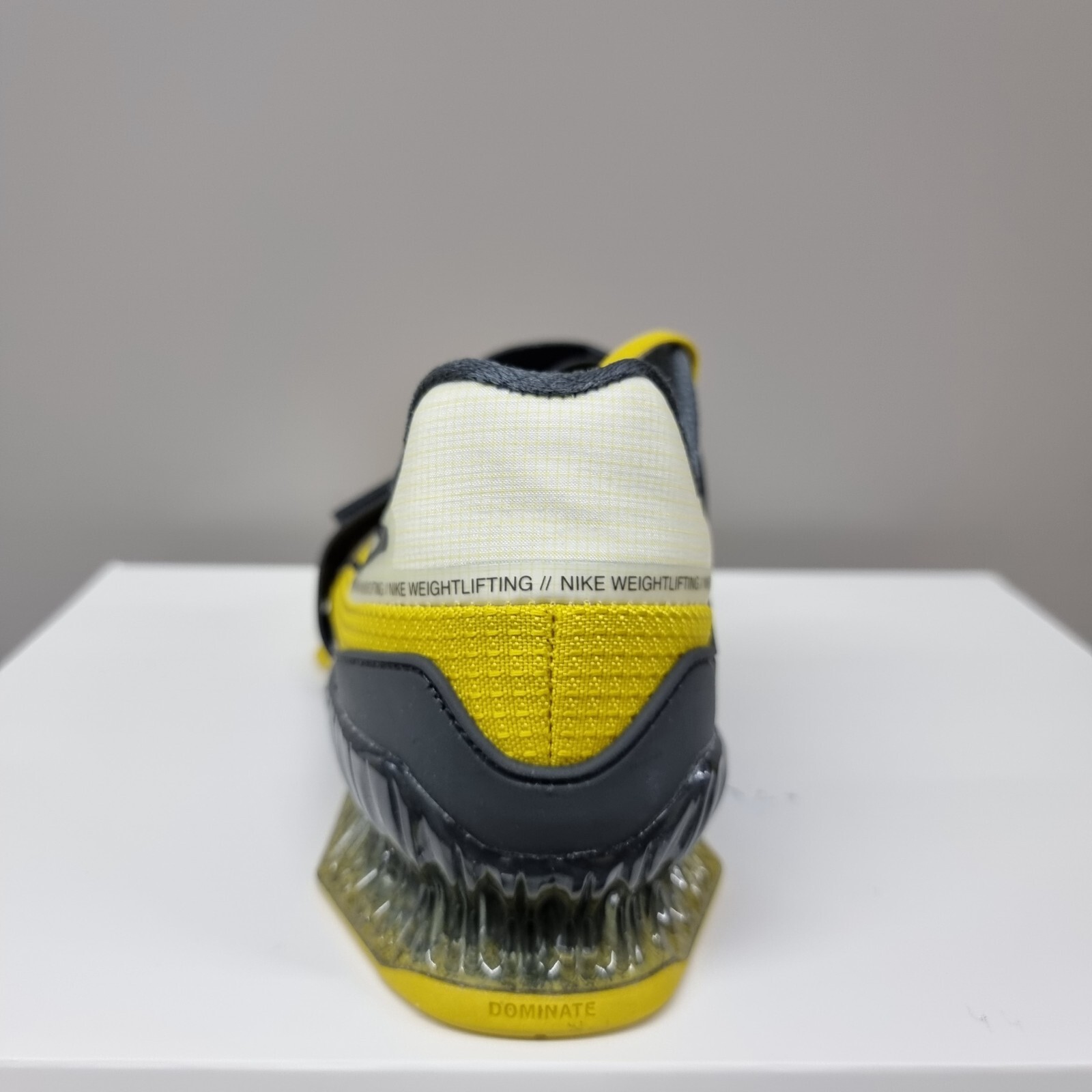 NIKE ROMALEOS 4 "BRIGHT CITRON" (CD3463 707) WEIGHT LIFTING TRAINING SHOES image 4