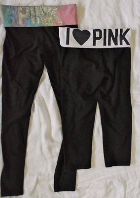 victoria's secret foldover yoga pants