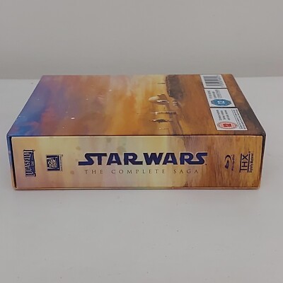 Star Wars The Complete Saga Blu-Ray Box Set 9-Discs Blu Ray