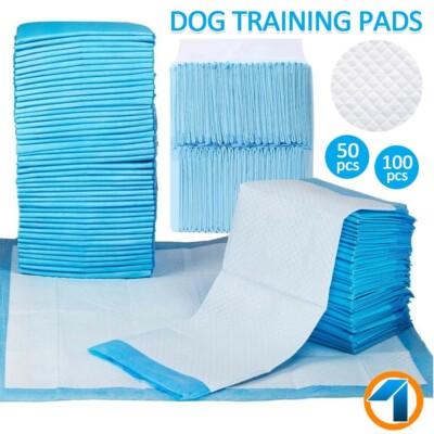 100-400Trainingsunterlagen Welpenunterlagen Tierpflege Hunde Toilette Puppy Pads