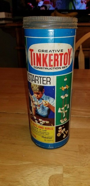 the original tinkertoy construction set