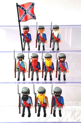 Playmobil 10 SOUTH Soldiers North American War CIVIL CUSTOM WEST EBay playmobil-10-south-soldiers-north-american-war-civil-custom-west-ebay