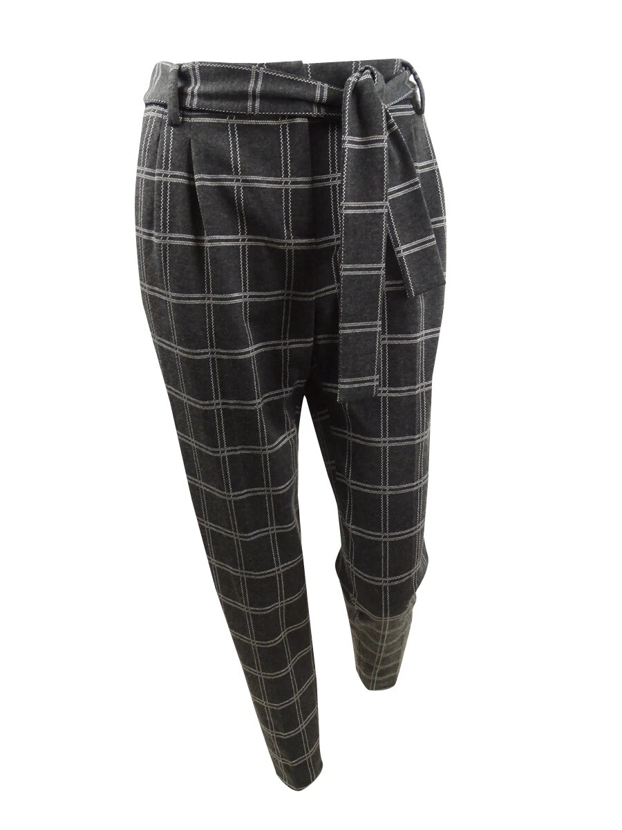 Calvin klein plaid best sale pants