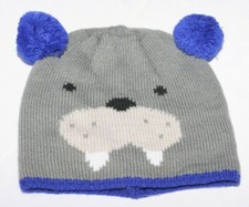 Children Youth Winter Hat Autumn Soft Warm Cute Animal Face Beanie Cap