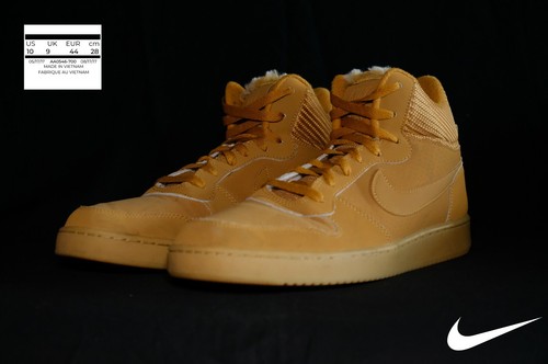 NIKE EBERNON MID Inverno Uomo Scarpe ginnastica marrone-miele UK 9 EUR 44  US 10 | eBay