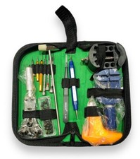 Astuccio Kit Attrezzi Attrezzatura Orologeria Riparazione Orologi Orologiaio