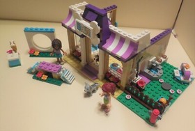 LEGO FRIENDS HEARTLAKE CITY PUPPY DOG DAYCARE DOWNTOWN 41124 BUILDING SET LOT