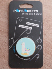 NEW PopSockets Collapsible Grip  Stand for Phones and Tablets - LLAMACORN