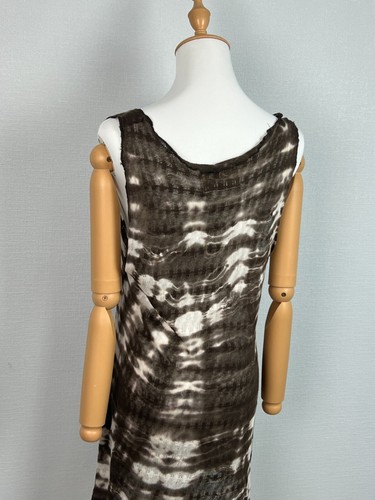 All Saints Spiltafields Brown Sleeveless A-Line Summer Short Dress Size 12 - Picture 15 of 18