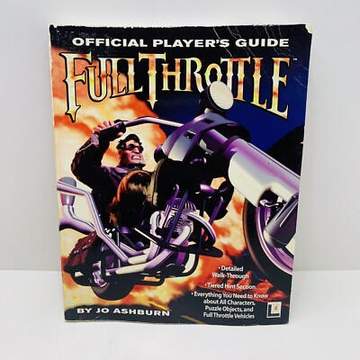 Full Throttle Official Player's Guide - Jo Ashburn - #76417 - Books and Novels