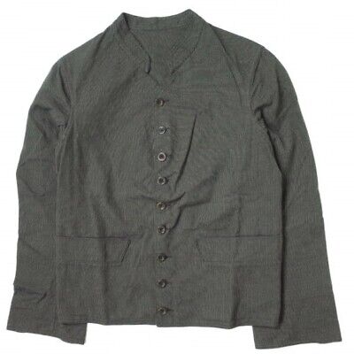 ANATOMICA France DOLMAN JACKET - COTTON STRIPE 1 BLACK/BEIGE ANATOMICA France DOLMAN JACKET - COTTON STRIPE 1 BLACK/BEIGE