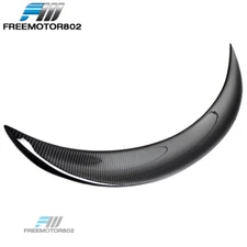 Fits 06-11 BMW 3 Series E90 Performance Style Rear Trunk Spoiler Carbon Fiber