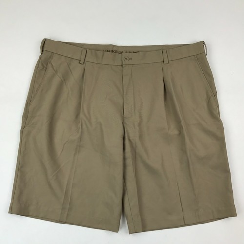 Nike Golf Men Khaki Pleated Front Golf 
