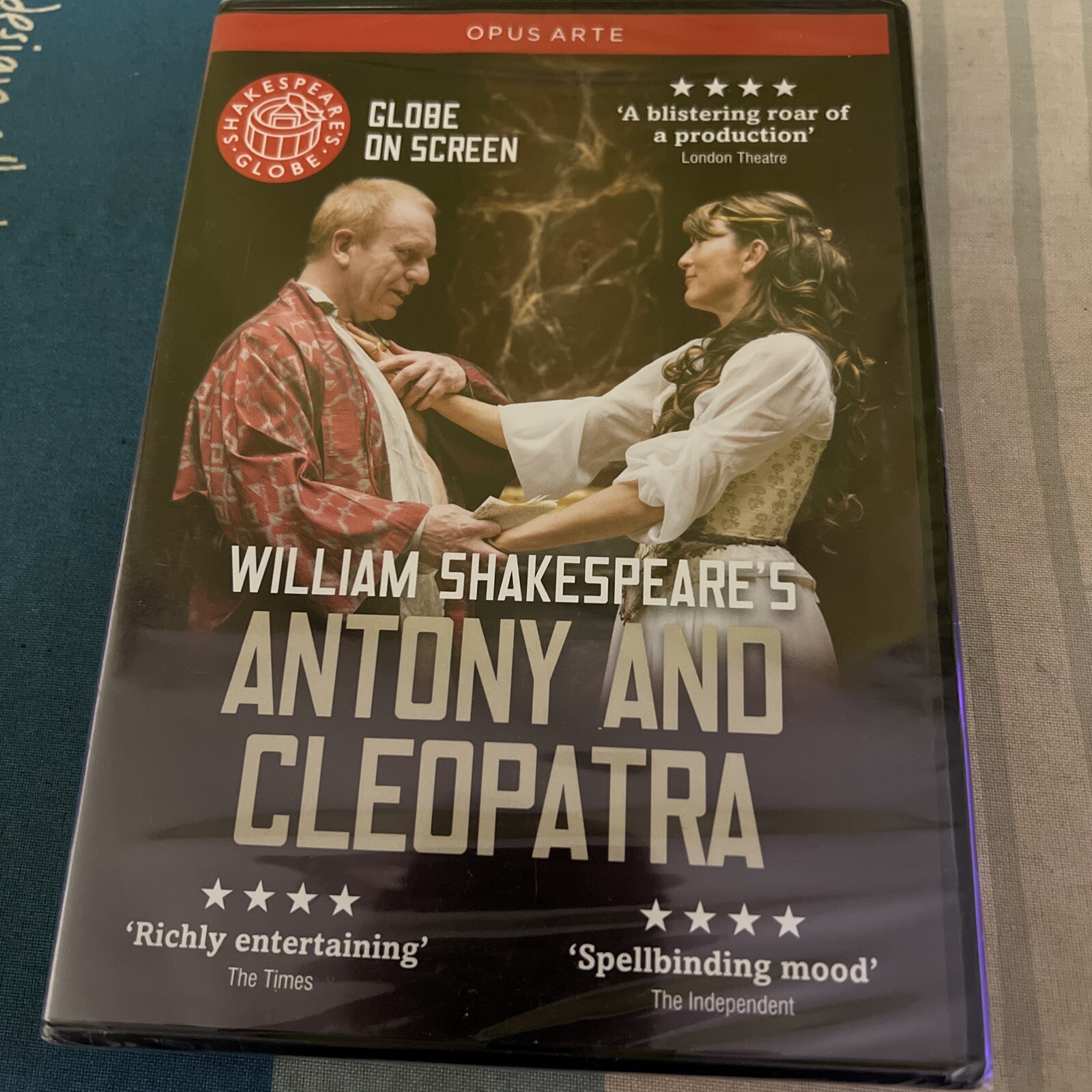 WILLIAM SHAKESPEARE'S-ANTONY AND CLEOPATRA- DVD- REGION 0 (ALL R- NEW AND SEALED