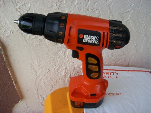 BLACK/DECKER DRILL CD120G TYPE 1 12V 