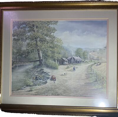 The Old Home Place By Fred Thrasher Limited Edition S&N 227/1500  (20x16) 1992