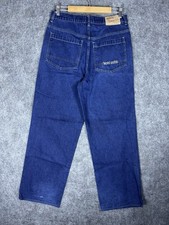 Vintage Ecko Unltd Baggy Faded Carpenter Y2K Wide Leg Jeans Sz 32x30 Skater