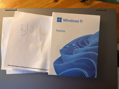 Microsoft Windows 11 Home S - Brand New Sealed Retail Box USB Physical