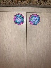 Hand Painted Cabinet Knobs / Drawer Pulls - Turtles