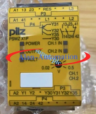 PILZ PSWZ X1P 0,5V /24-240VACDC 2n/o 1n/c 2so safety relay 777949