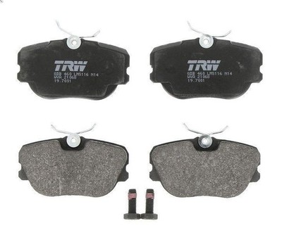 Brake Pad Set, Disc Brake TRW GDB460 SAAB 9000 2.3 1990-1998