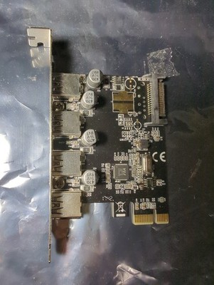 Delock 89297 USB 3.2 4 Port PCI-e 2.0 x1 Card, SATA Power, Full-length PCIe