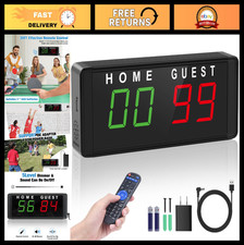 LED Digital Scoreboard with Remote Tripod - Basketball, Football, Cornhole Tim