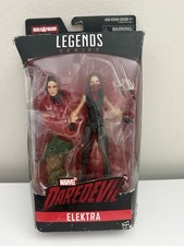 MARVEL LEGENDS SERIES DAREDEVIL ELEKTRA 6  ACTION FIGURE BAF MAN-THING