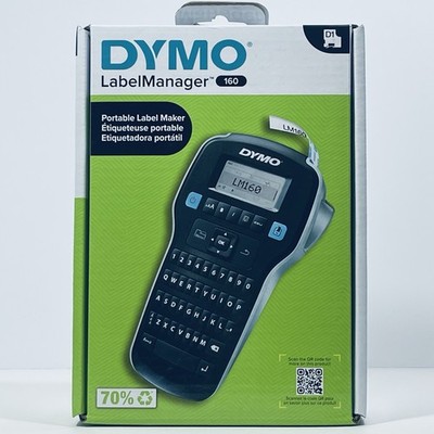 New In Sealed Box Dymo Black LabelManager 160 Label Maker
